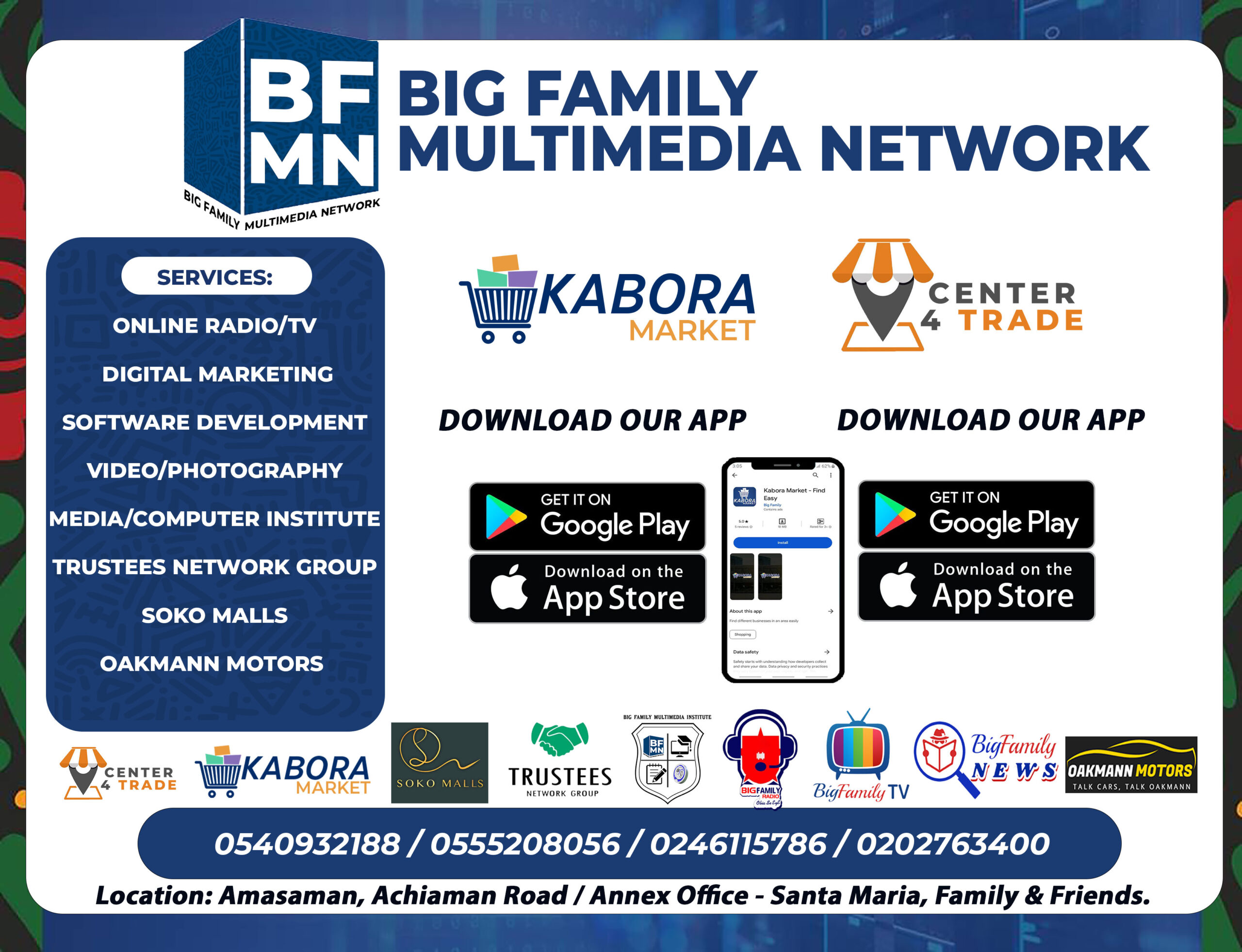 big family big family multimedia network